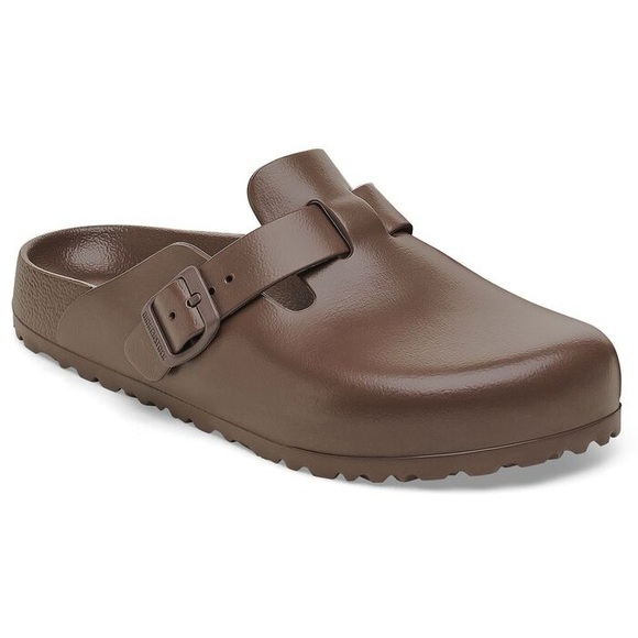 NWT Birkenstock Boston Essentials EVA Clogs in Roast Brown - Picture 1 of 6